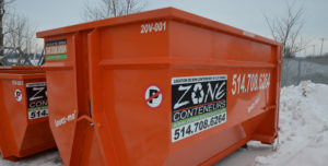 Conteneur de 20 verges de Zone Conteneur Inc à Mirabel - Zone Conteneur Inc. Montréal