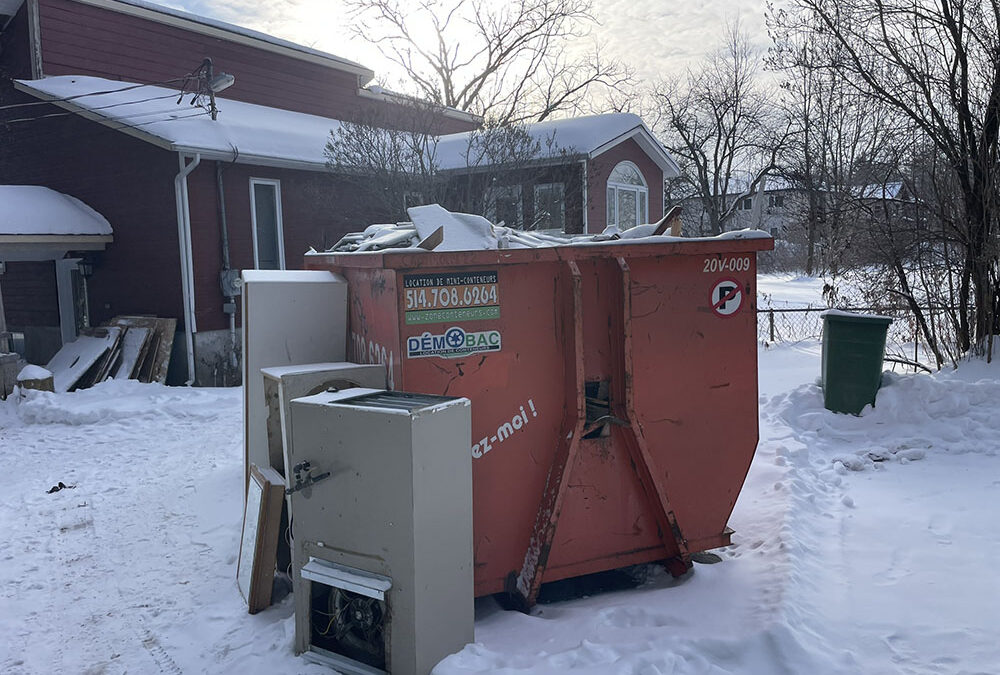 Le grand ménage du printemps : quel conteneur pour vider garage, remise et sous‑sol?